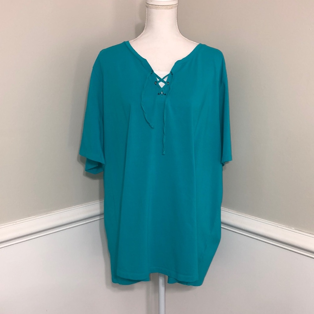 Catherine’s Blue Short Sleeved Top